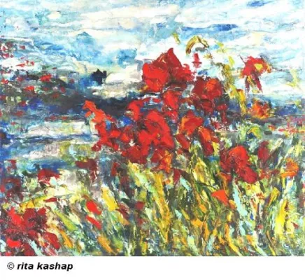 Bild: Kashap. Landschaften mit Verve. Malerei. Eröffnung am 7.02.2013 in der PALASTgalerie Berlin