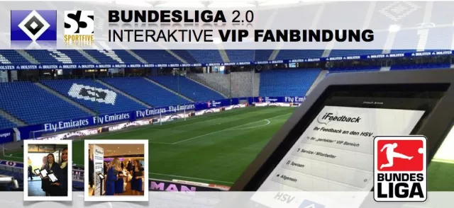 Bild: FANBINDUNG 2.0 beim HSV - iFeedback® in der 1. Bundesliga