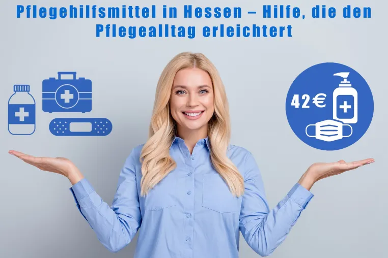 Bild: Pflegehilfsmittel in Hessen – Hilfe, die den Pflegealltag erleichtert