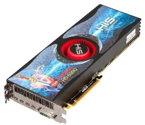 Bild: HIS präsentiert neue Highend Grafikkarte HIS Radeon™ HD 6990 mit schnellem 4GB (256bit) GDDR5 Speicher