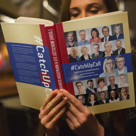 Bild: Von der Rede zum Bestseller: Die #CatchUpCall - Transformation - LinkedIn Live zum Buch