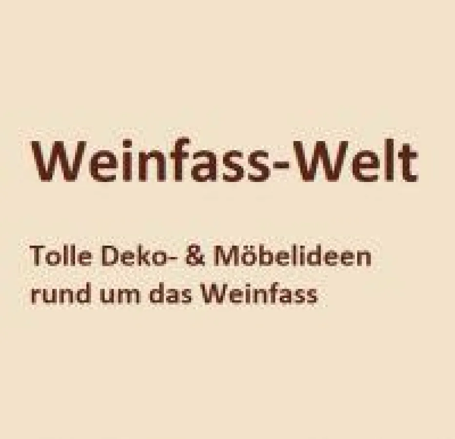 Lassen Sie sich inspirieren von unseren Weinfass-Ideen