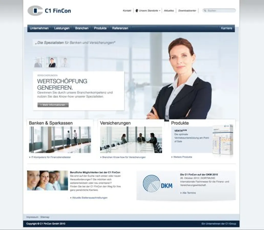 Neuer Internetauftritt: www.c1-fincon.de