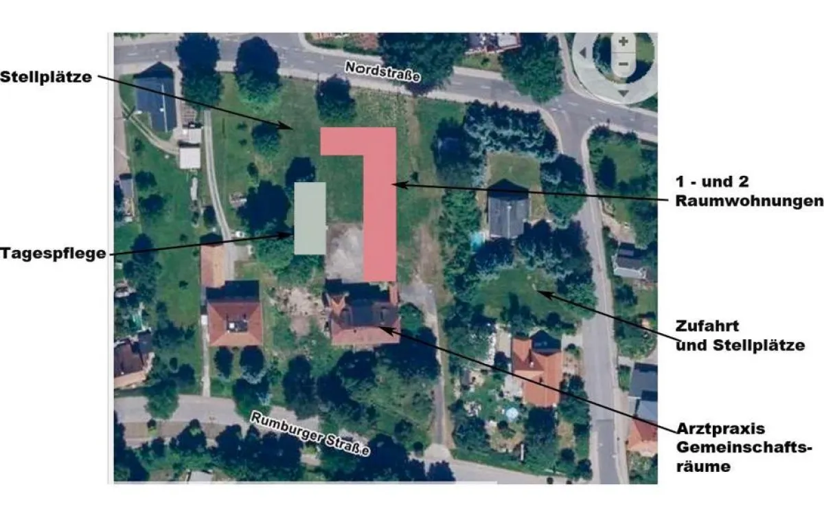 Lageplan Grenzland-Haus