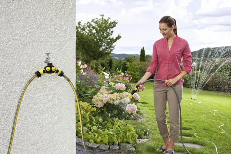 Bild: Kärcher: 2- und 3-Wege-Verteiler für mehr Komfort bei der Gartenbewässerung