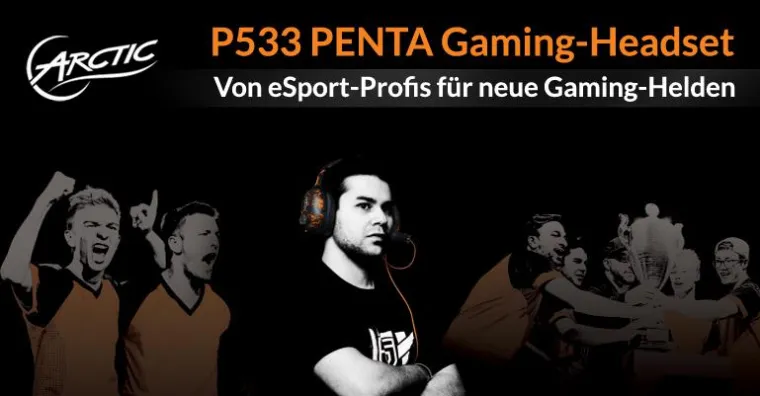 Bild: P533 PENTA Gaming-Headset – Von eSport-Profis für neue Gaming-Helden