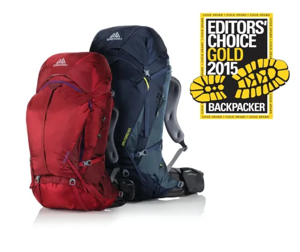 Topauszeichnung für Gregory: Rucksäcke Baltoro/Deva erhalten Editors Choice Gold Award des Backpacker Magazine Bild: Topauszeichnung für Gregory: Rucksäcke Baltoro/Deva erhalten Editors Choice Gold Award des Backpacker Magazine