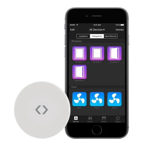 Bild: LinkDesk: Room Locator ermöglicht die automatisierte Steuerung von Smart-Home-Geräten in einzelnen Wohnräumen