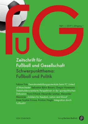 Bild: Politiker*innen spannen Fußball vor ihren Karren: Politikwissenschaftler Timm Beichelt in der neuen "FuG"