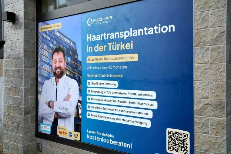 Der Weg zur Haartransplantation in Istanbul beginnt jetzt in Köln Bild: Der Weg zur Haartransplantation in Istanbul beginnt jetzt in Köln