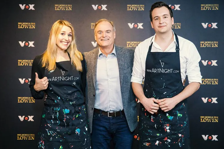 Berliner Start-up ArtNight überzeugt Investor in Die Höhle der Löwen Bild: Berliner Start-up ArtNight überzeugt Investor in Die Höhle der Löwen