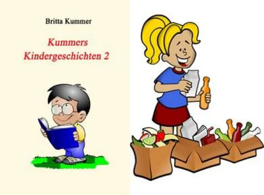 Bild: Lehrstunde für Oma Elsa aus „Kummers Kindergeschichten 2“