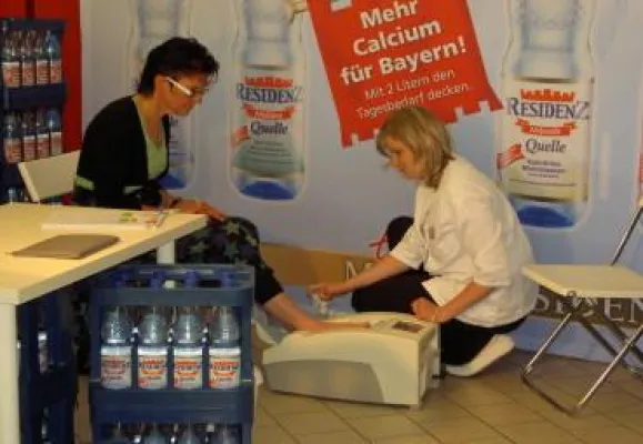 RESIDENZ Quelle misst Knochendichte in Bayern Bild: RESIDENZ Quelle misst Knochendichte in Bayern