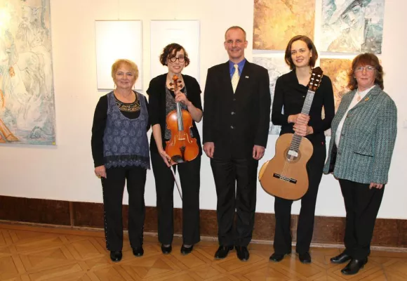 Bild: Malerei trifft auf Lyrik und Prosa - „Phantasie in Wort und Bild“ an der Hochschule Harz