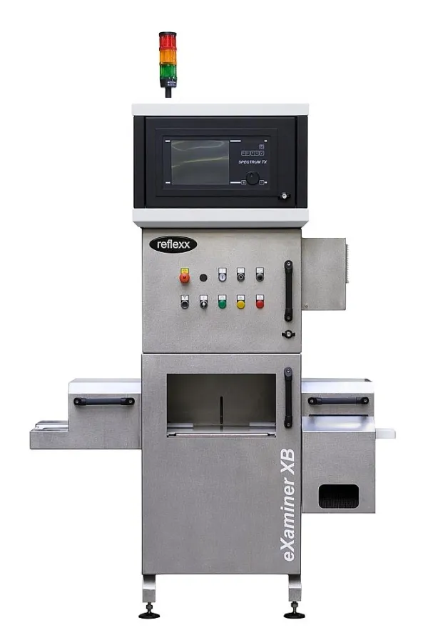 Mehr als nur Metalldetektion: Der HEUFT eXaminer XB identifizert auch Fremdkörper aus Glas, PTFE und vielen weiteren Materialien.