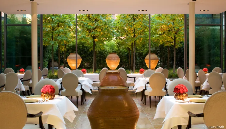 Das Magazin DER FEINSCHMECKER zu Besuch im Restaurant FACIL Bild: Das Magazin DER FEINSCHMECKER zu Besuch im Restaurant FACIL