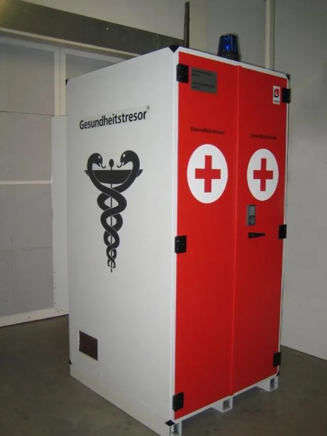 Der Lampertz Gesundheitstresor(R) - Business Security für Krankenhäuser