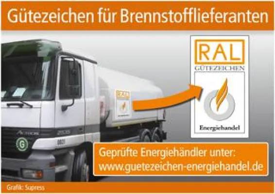 Bild: Gütezeichen für Brennstofflieferanten