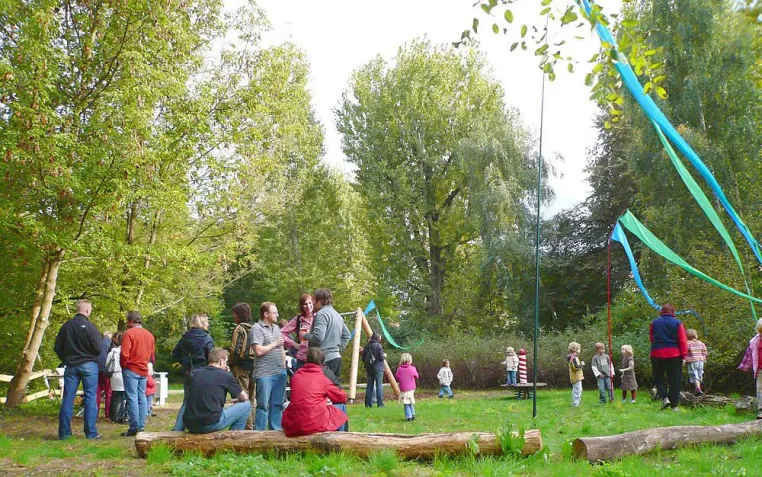 Ehrenamtliches Engagement verhilft Berlin-Pankow zu neuem Spielplatz Bild: Ehrenamtliches Engagement verhilft Berlin-Pankow zu neuem Spielplatz