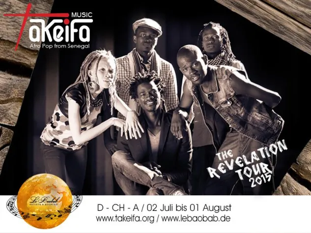 TAKEIFA - THE REVELATION TOUR 2015 Bild: TAKEIFA - THE REVELATION TOUR 2015