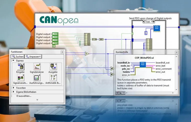 Bild: Neues CANopen Master API Version 6