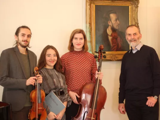 Bild: Notenspur-Salons im Februar 2020 – Begegnung mit Beethoven