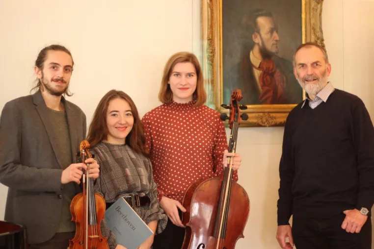 Bild: Notenspur-Salons im Februar 2020 – Begegnung mit Beethoven