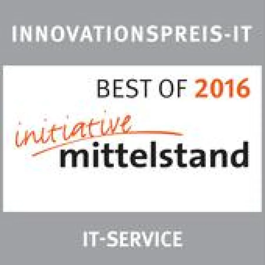 Auszeichnung Innovationspreis-IT 2016