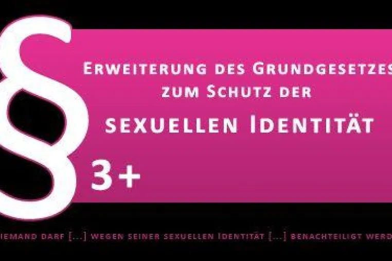 Bild: Niemand darf wegen seiner sexuellen Identität benachteiligt werden
