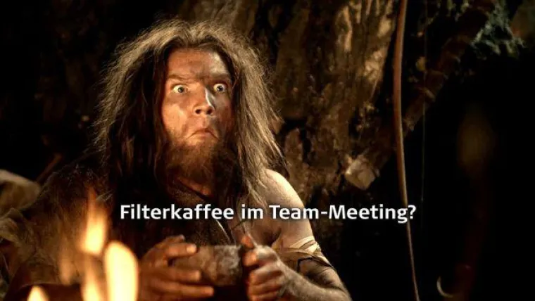 Bild: Filterkaffee trinken nur noch Neandertaler