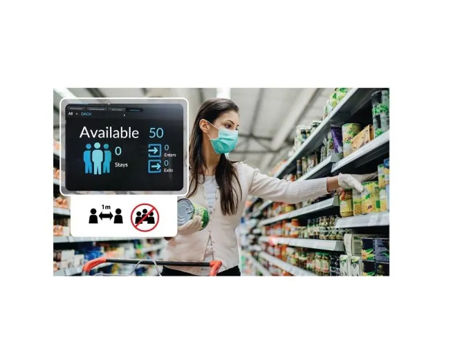 Dahua Technology: Einzelhandel-Lösung zur Echtzeit-Steuerung und -Kontrolle des Kundenflusses Bild: Dahua Technology: Einzelhandel-Lösung zur Echtzeit-Steuerung und -Kontrolle des Kundenflusses