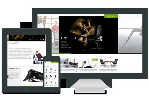 Bild: Wilkhahn online überholt die Branche – Cybay New Media überarbeitet Internetauftritt des Büromöbelherstellers
