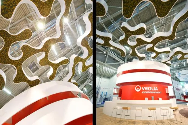 Bild: Raumschiff für Veolia auf der IFAT ENTSORGA 2010