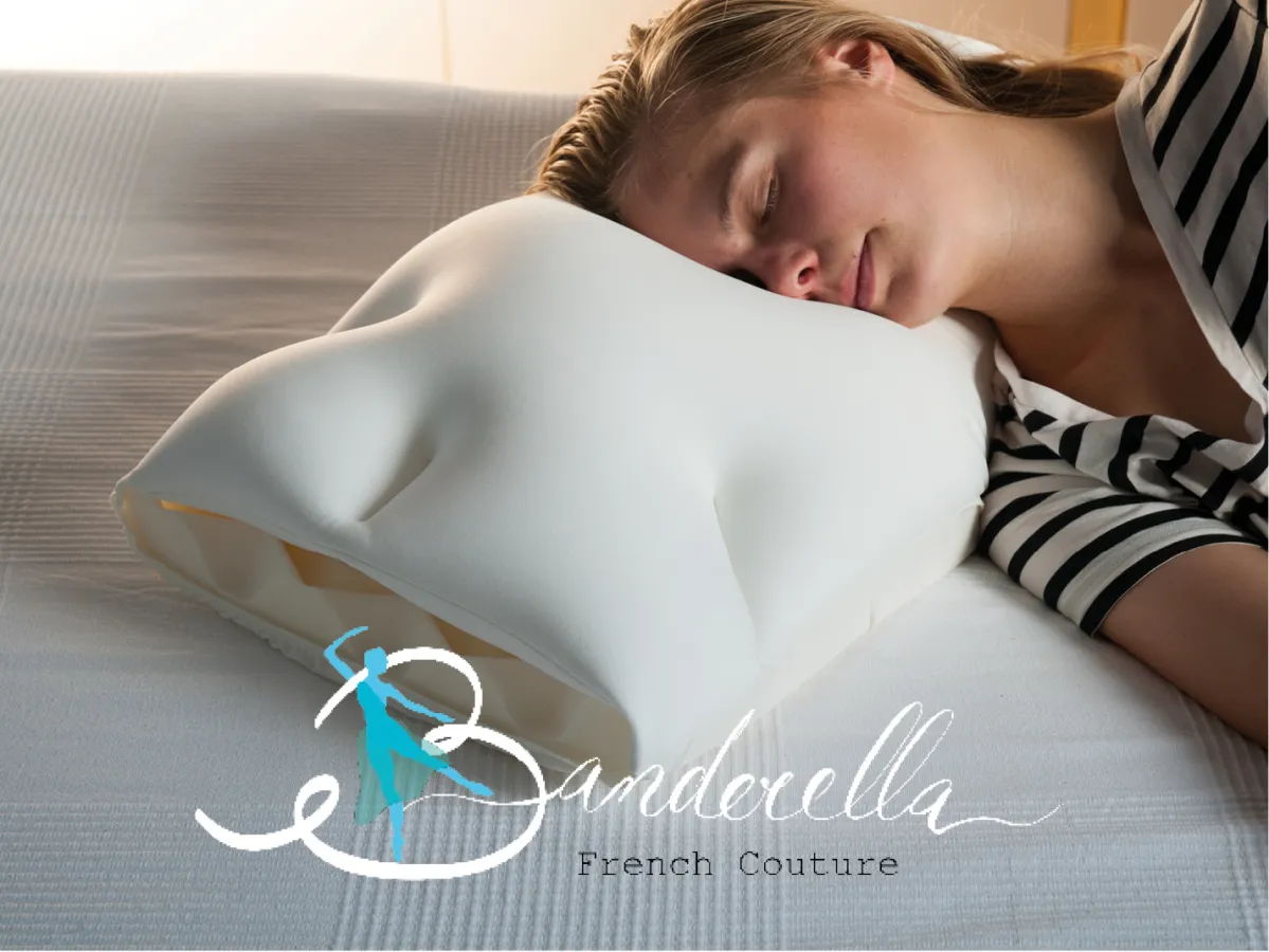 Antiaging Kopfkissen mit Mikroperlen 