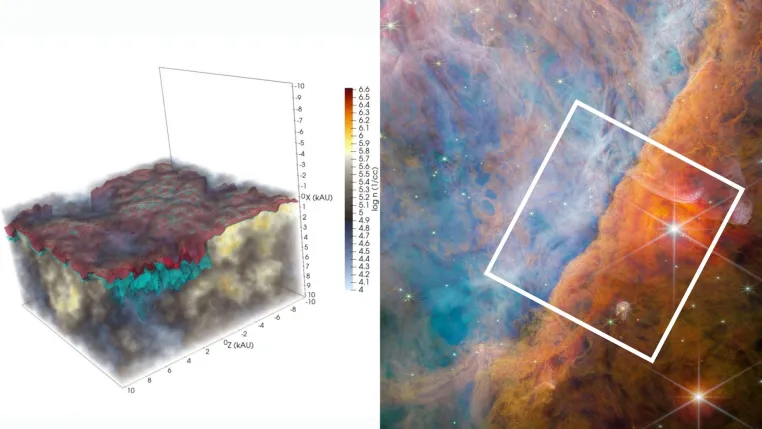Neue Einblicke in die Chemie der Sternentstehung Bild: Neue Einblicke in die Chemie der Sternentstehung