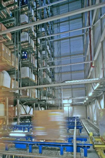Bild: Transparente Warenflüsse in der COGLAS® Logistic Suite auf der CeMAT 2011