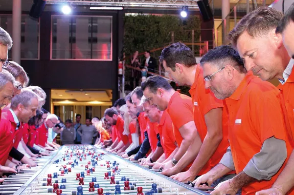 Bild: Tischfußball für Fortgeschrittene