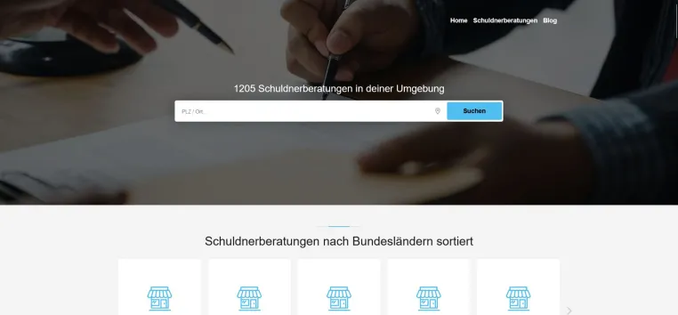Neue Plattform für schnelle und vertrauensvolle Schuldnerberatung in ganz Deutschland Bild: Neue Plattform für schnelle und vertrauensvolle Schuldnerberatung in ganz Deutschland