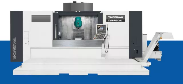 Bild: Hochintegriertes Dreh-/Fräszentrum der Extraklasse: Takisawa TMT-4500, Premiere auf der EMO