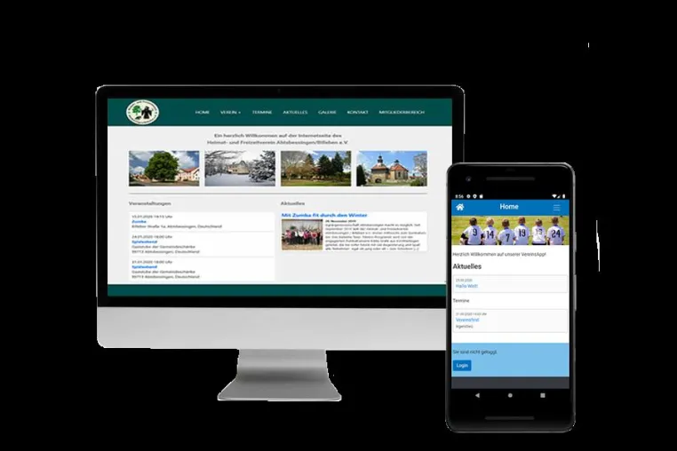 Mit der a.s.Verein-App werden Vereine digital Bild: Mit der a.s.Verein-App werden Vereine digital