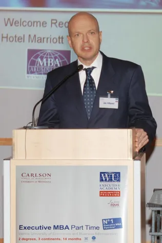 Bild: Welcome Reception des Executive MBAs der WU Executive Academy