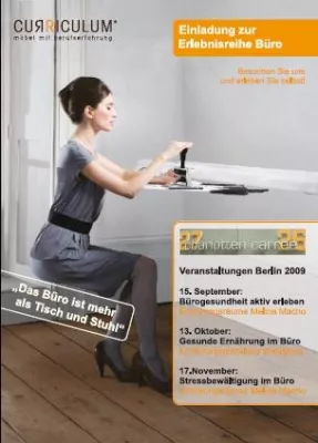 Bild: Curriculum eröffnet in Berlin zweites Maklerbüro - Premiere mit "Erlebnisreihe Büro" am 15.9.09