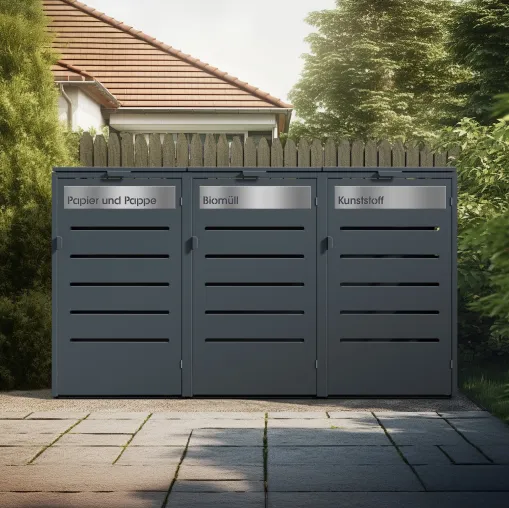 Bild: Mülltonnenboxen neu gedacht: Mehr Flexibilität bei Montage und Nutzung | KNOBLOCH