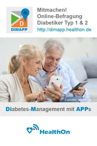 DiMAPP-Umfrage: Was denken Diabetiker über Apps? Bild: DiMAPP-Umfrage: Was denken Diabetiker über Apps?