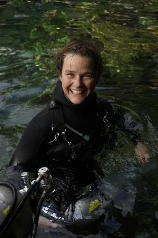 Bild: Yucatán Dive Trek (YDT) heißt Christine Loew im Team willkommen