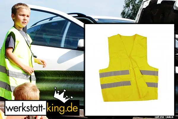 Bild: Denken Sie daran: Warnwestenpflicht ab 1. Juli 2014