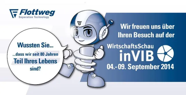 Bild: Flottweg - seit über 80 Jahren Teil Ihres Lebens