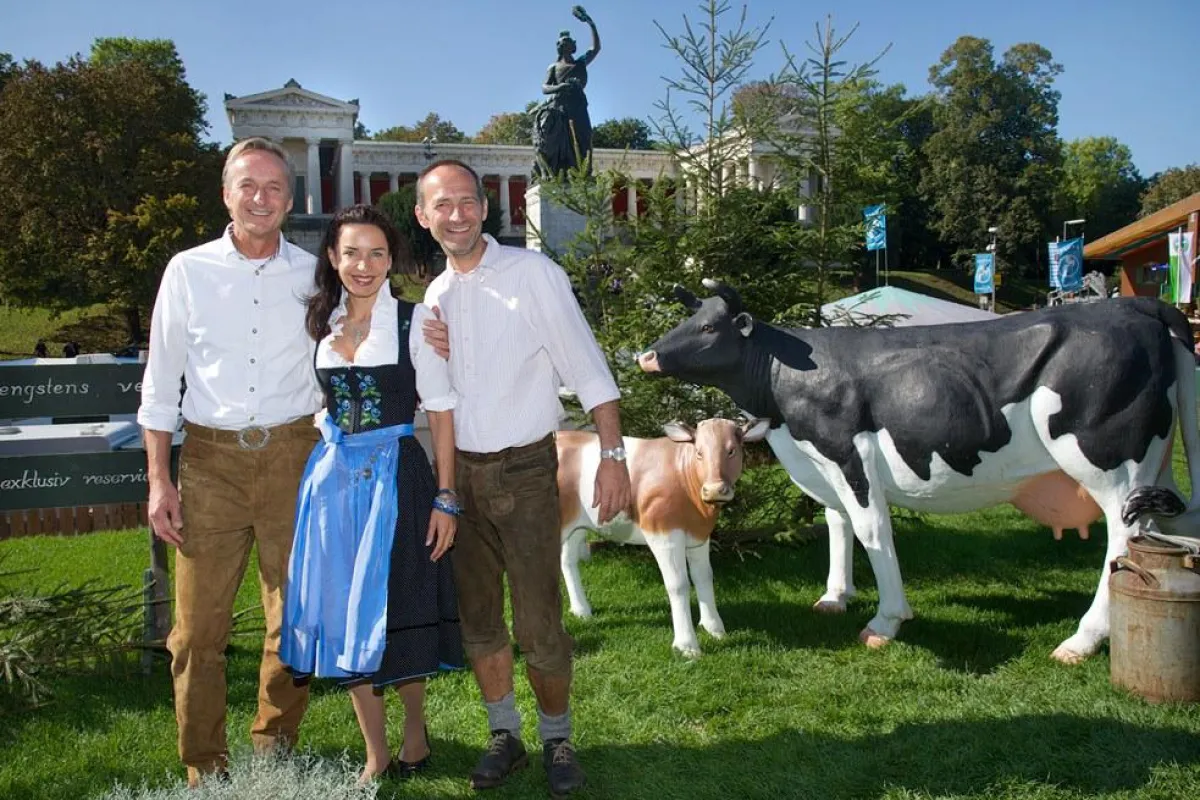 Loek Oprinsen (EBEL), Clarissa Käfer (Käfer-Stiftung) & Stefan Raab (Cosmopolitan)