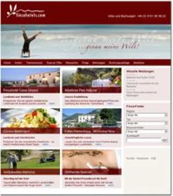 Bild: Neues Online-Reiseportal fincahotels.com bringt spanische Fincahotels ins Wohnzimmer