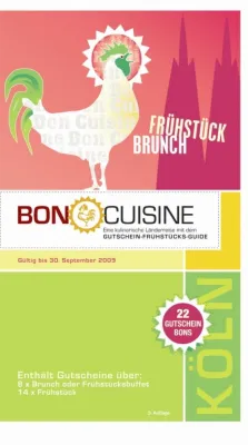 Bild: Gutscheinbuch mit Exklusivität – Neue Ausgabe BON CUISINE Frühstücks-Guide Köln